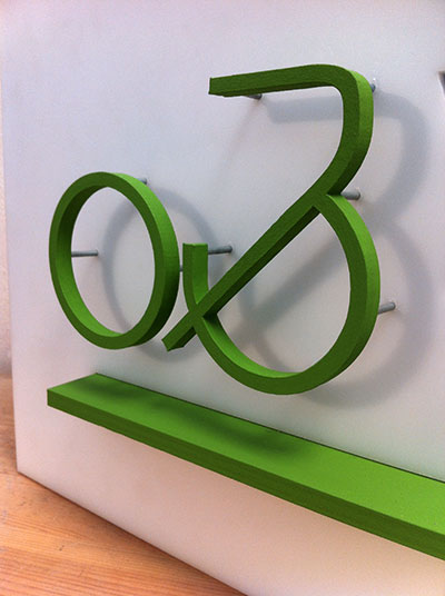 détail Logo 3D Vélo & Territoires